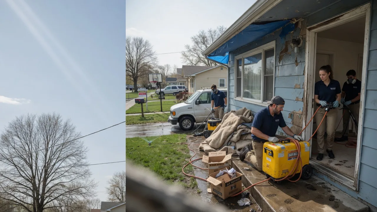 Basement Flood Cleanup in Wasco, IL near me